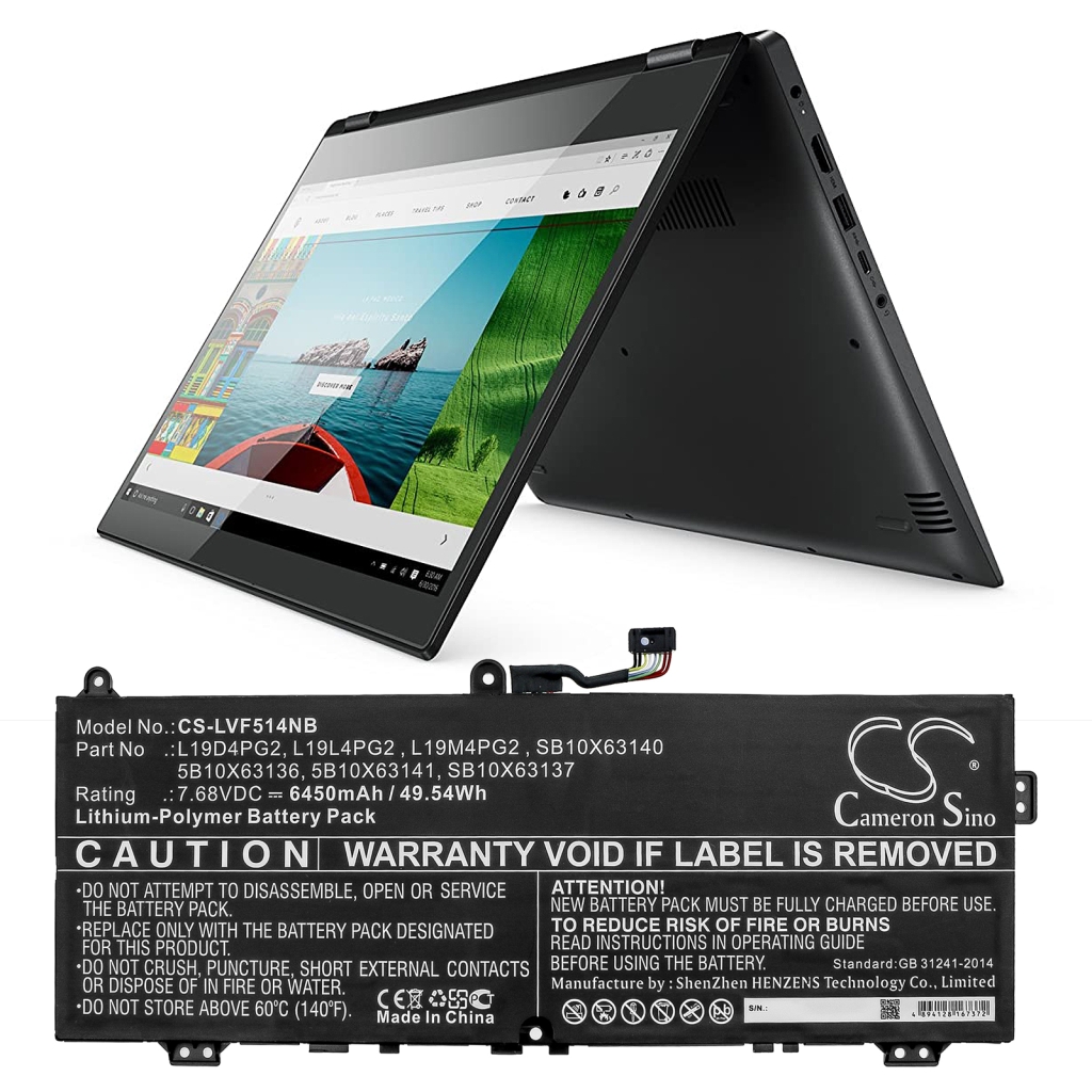 Notebook battery Lenovo CS-LVF514NB