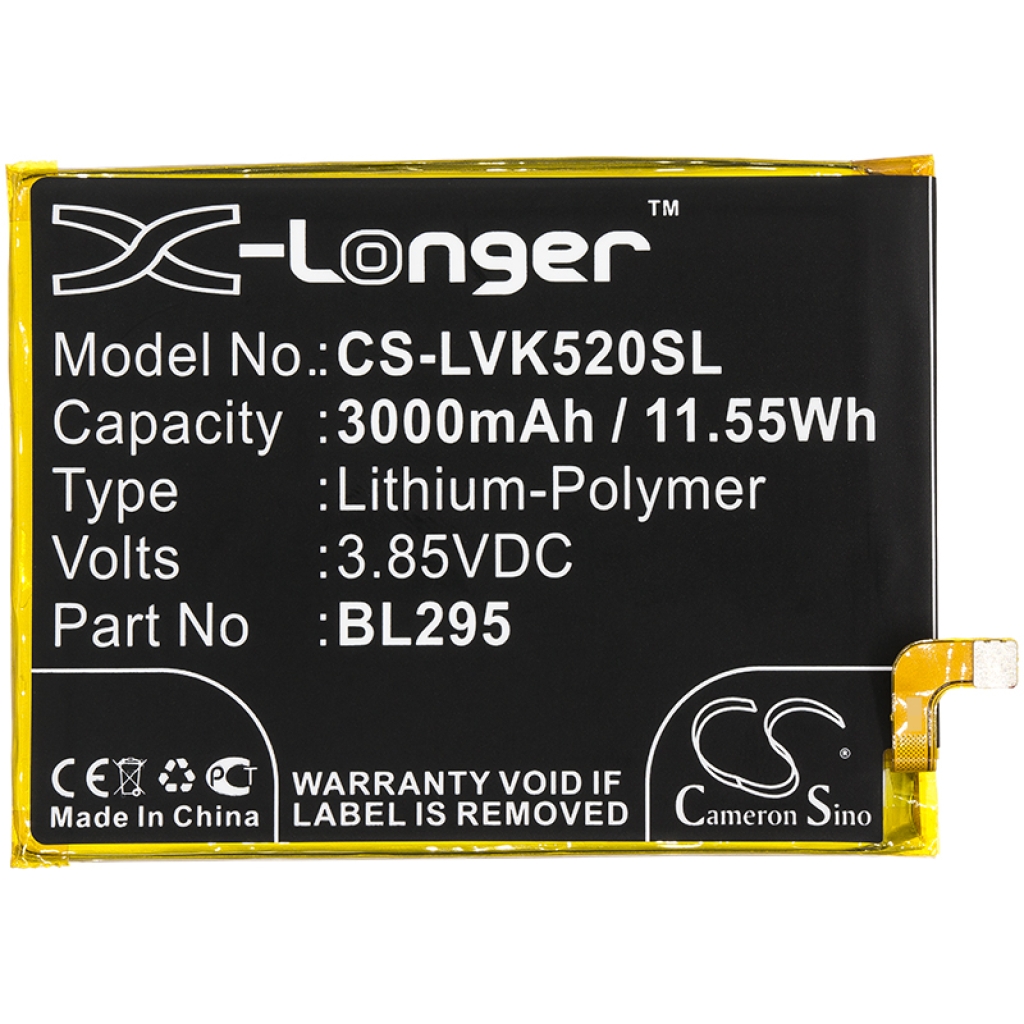 Compatible battery replacement for LENOVO  BL295