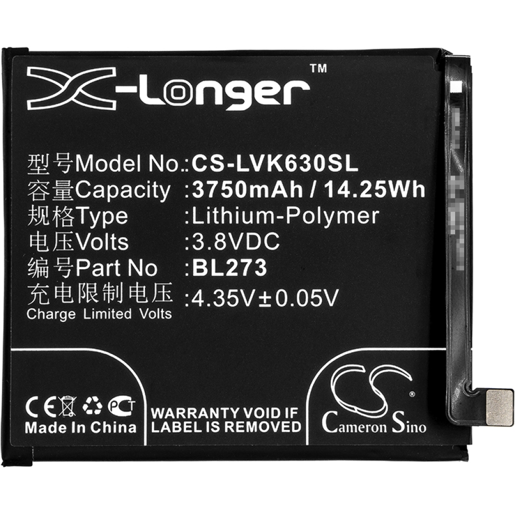 Mobile Phone Battery Lenovo CS-LVK630SL