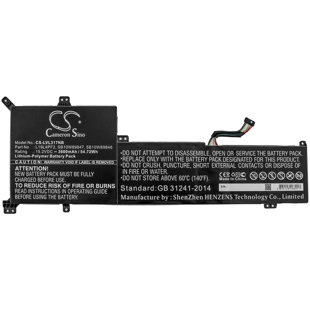 Notebook battery Lenovo CS-LVL317NB