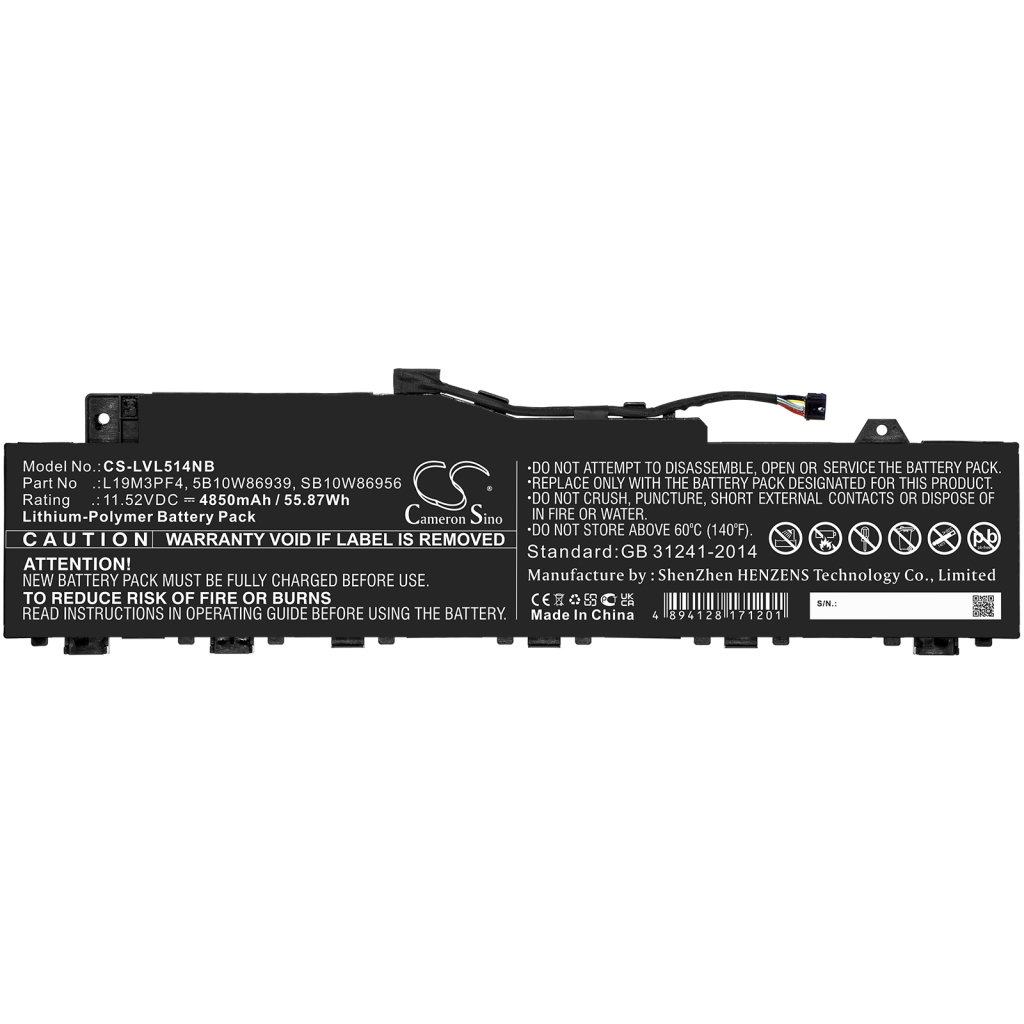 Notebook battery Lenovo ideapad 5-14IIL05 81YH00C1AU