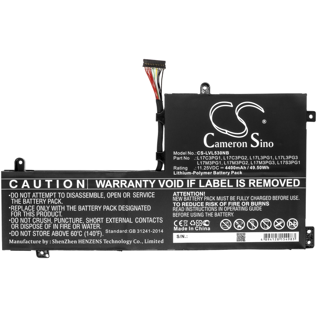 Battery Replaces L17C3PG1