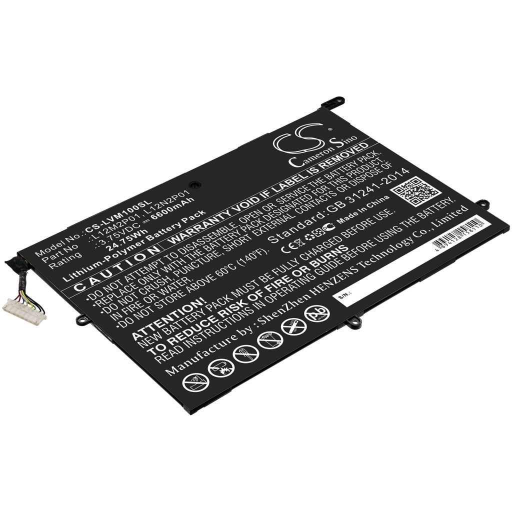 Tablet Battery Lenovo CS-LVM100SL