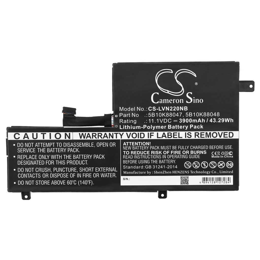 Battery Replaces 5B10K88047