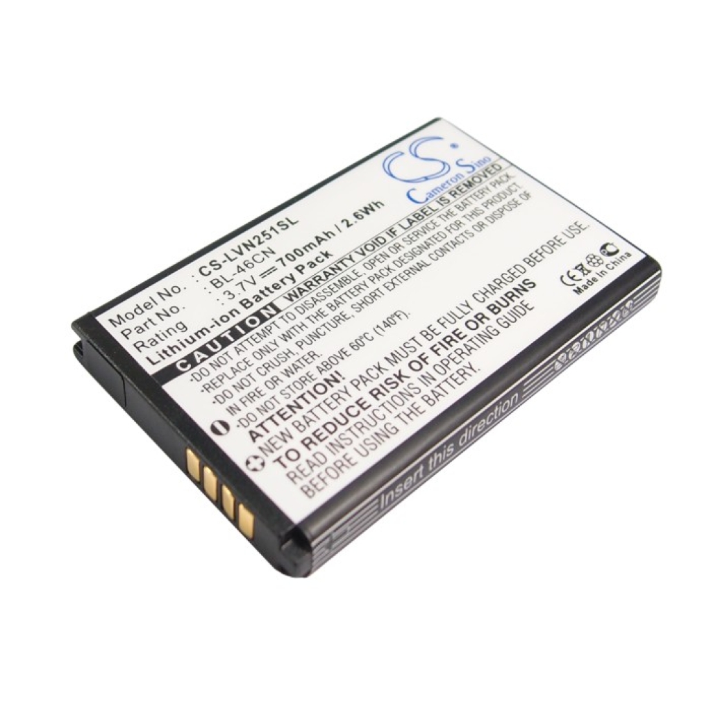 Mobile Phone Battery LG CS-LVN251SL