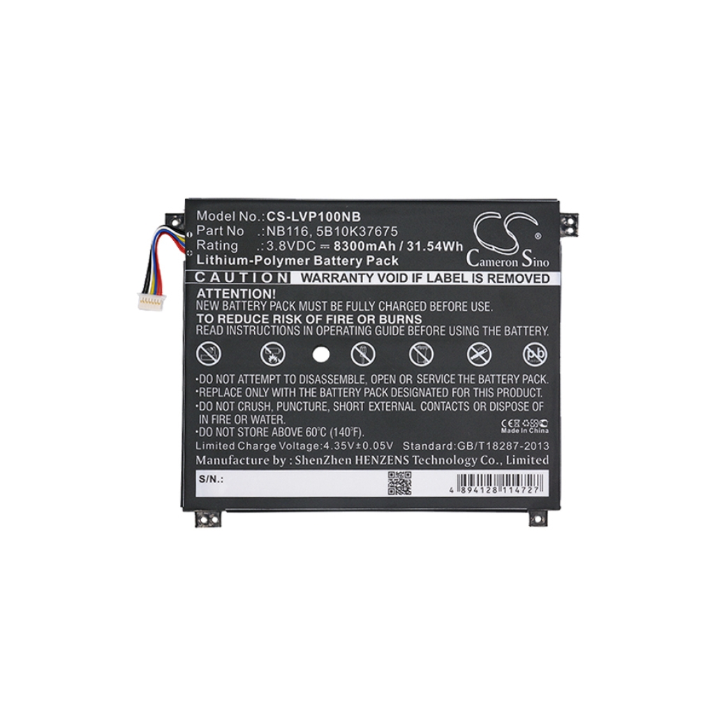 Notebook battery Lenovo CS-LVP100NB