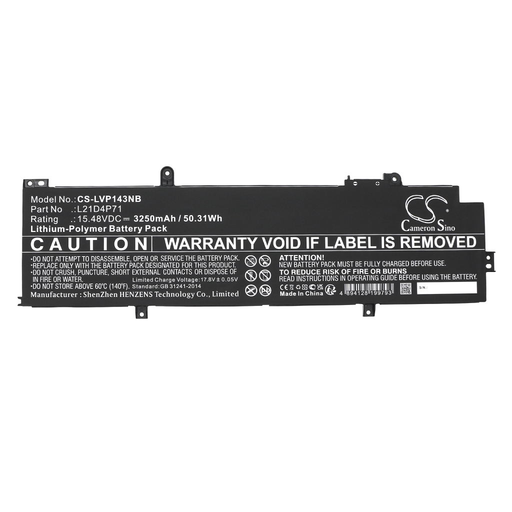 Notebook battery Lenovo CS-LVP143NB