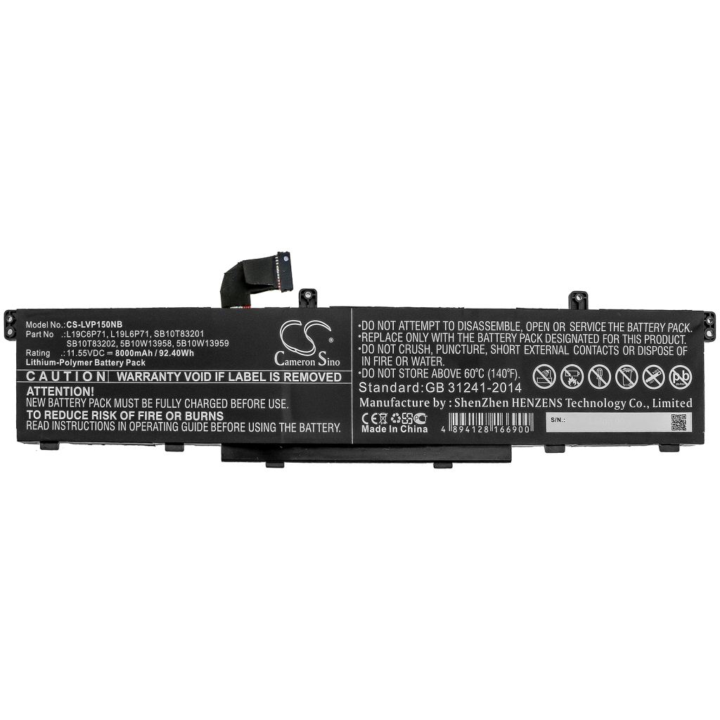 Notebook battery Lenovo CS-LVP150NB