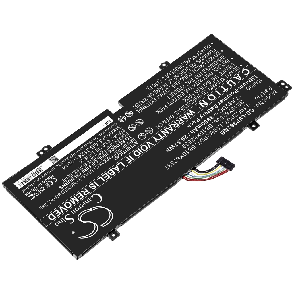 Compatible battery replacement for LENOVO  L19M2PD7, L19C2PD7, 5B10X82537, SB10X82539, 5B10X82536...