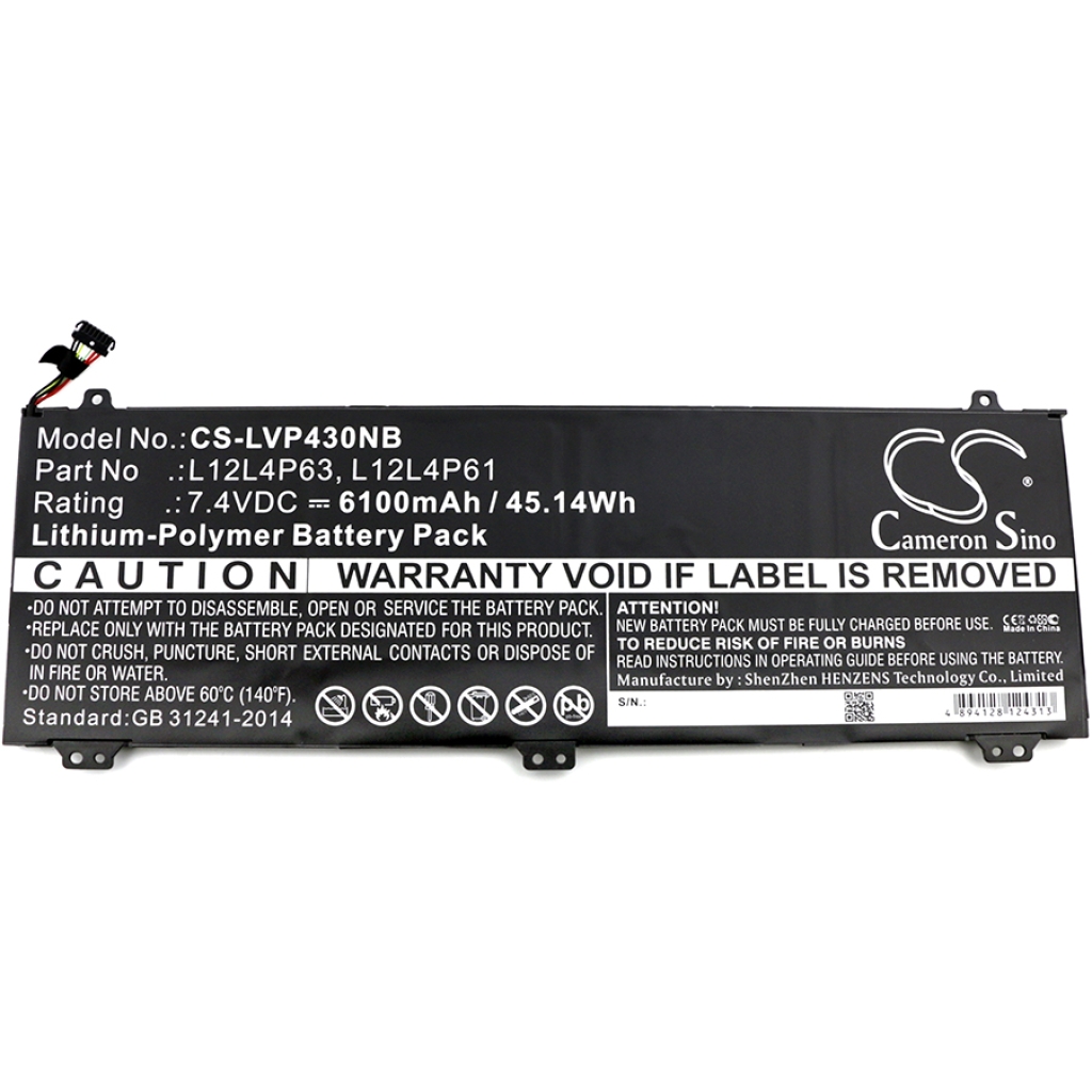 Notebook battery Lenovo CS-LVP430NB