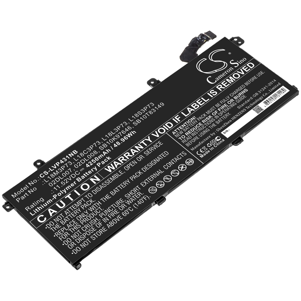 Battery Replaces SB10K97646