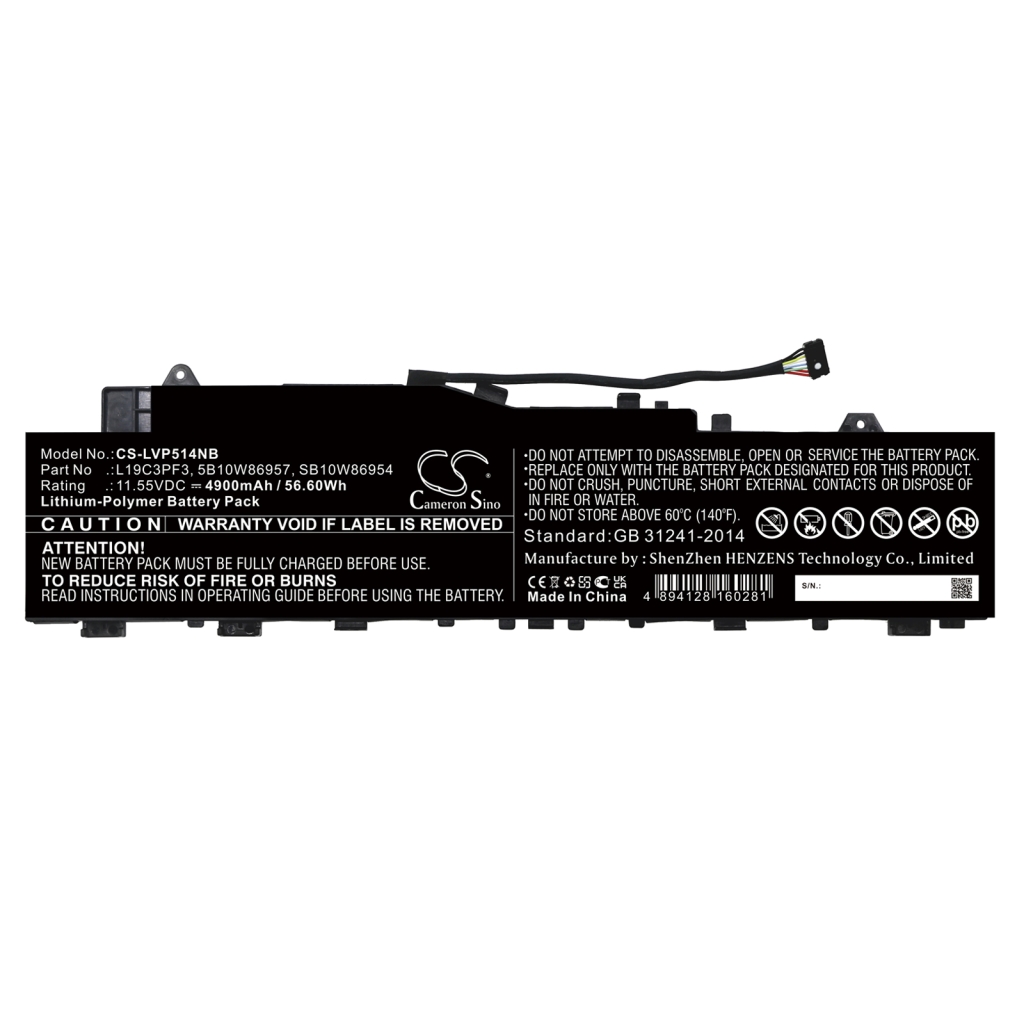 Notebook battery Lenovo xiaoxin Air14 2020