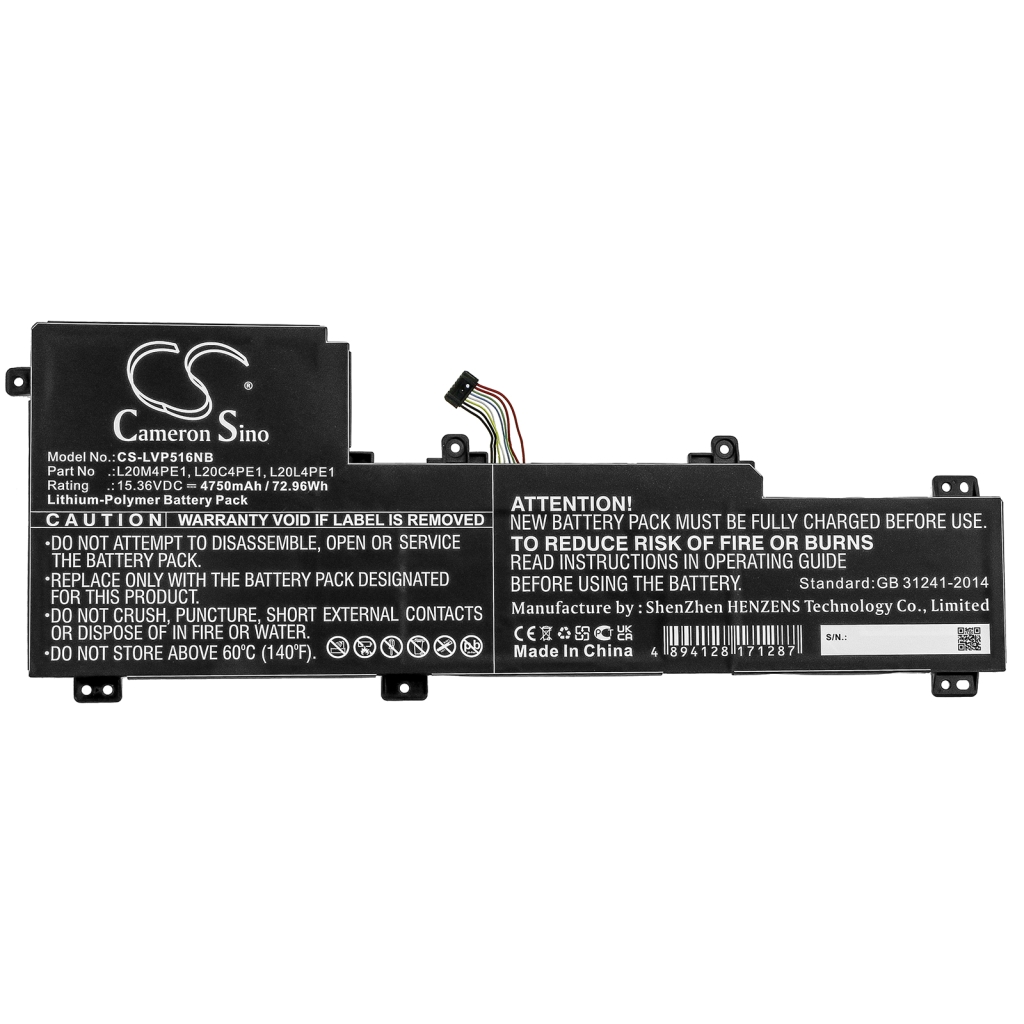 Notebook battery Lenovo CS-LVP516NB