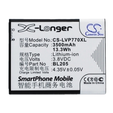 Compatible battery replacement for LENOVO BL205