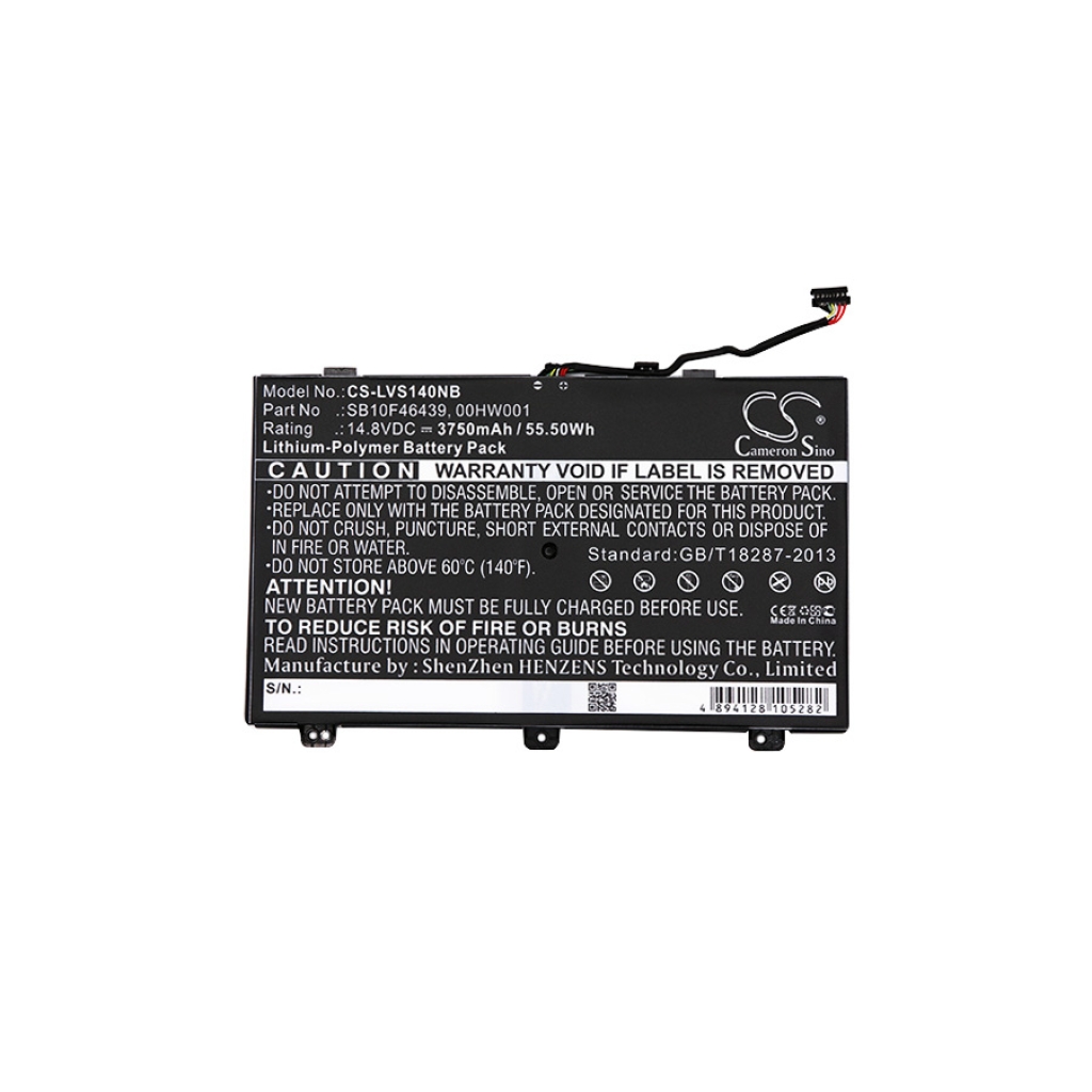 Notebook battery Lenovo CS-LVS140NB