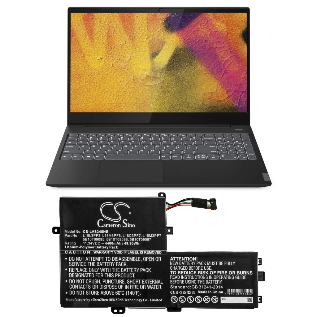 Notebook battery Lenovo CS-LVS345NB