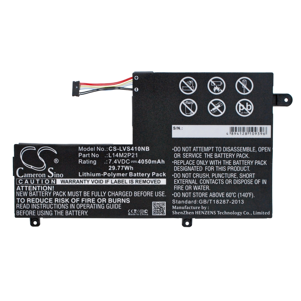 Compatible battery replacement for LENOVO  5B10M49823, 5B10W67232, 5B10G78610, 5B10M52818, SB10W67161...