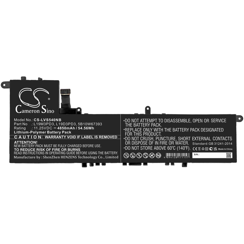 Notebook battery Lenovo CS-LVS540NB