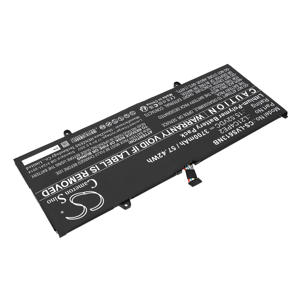 Compatible battery replacement for LENOVO  L21M4PE2, L21L4PE2, L21D4PE2, L21C4PE2