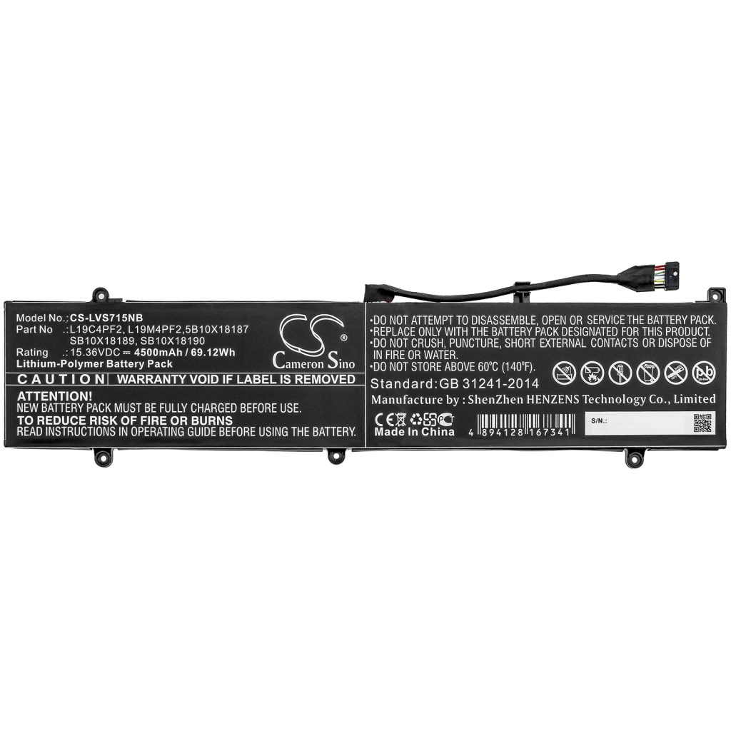 Notebook battery Lenovo CS-LVS715NB