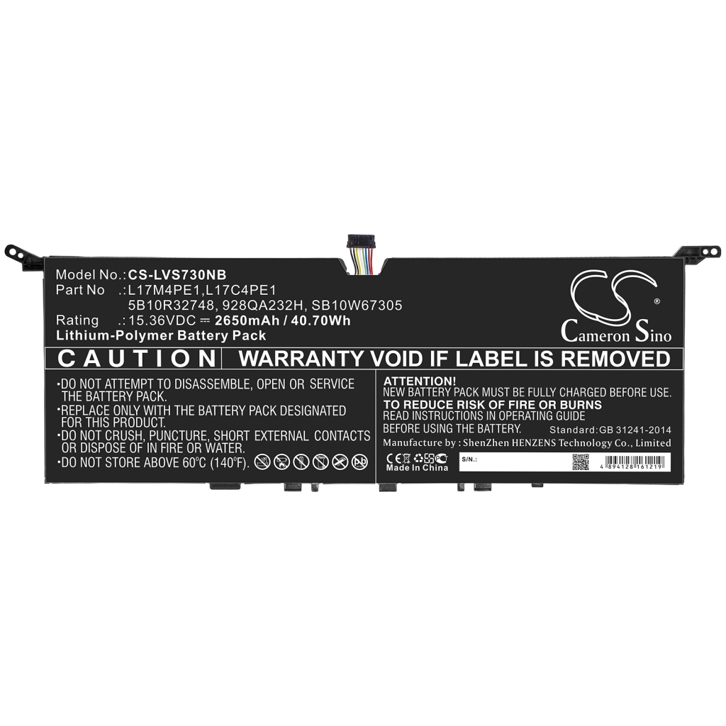 Notebook battery Lenovo Yoga S730-13IWL