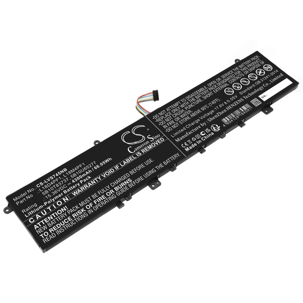 Battery Replaces 5B10T83737