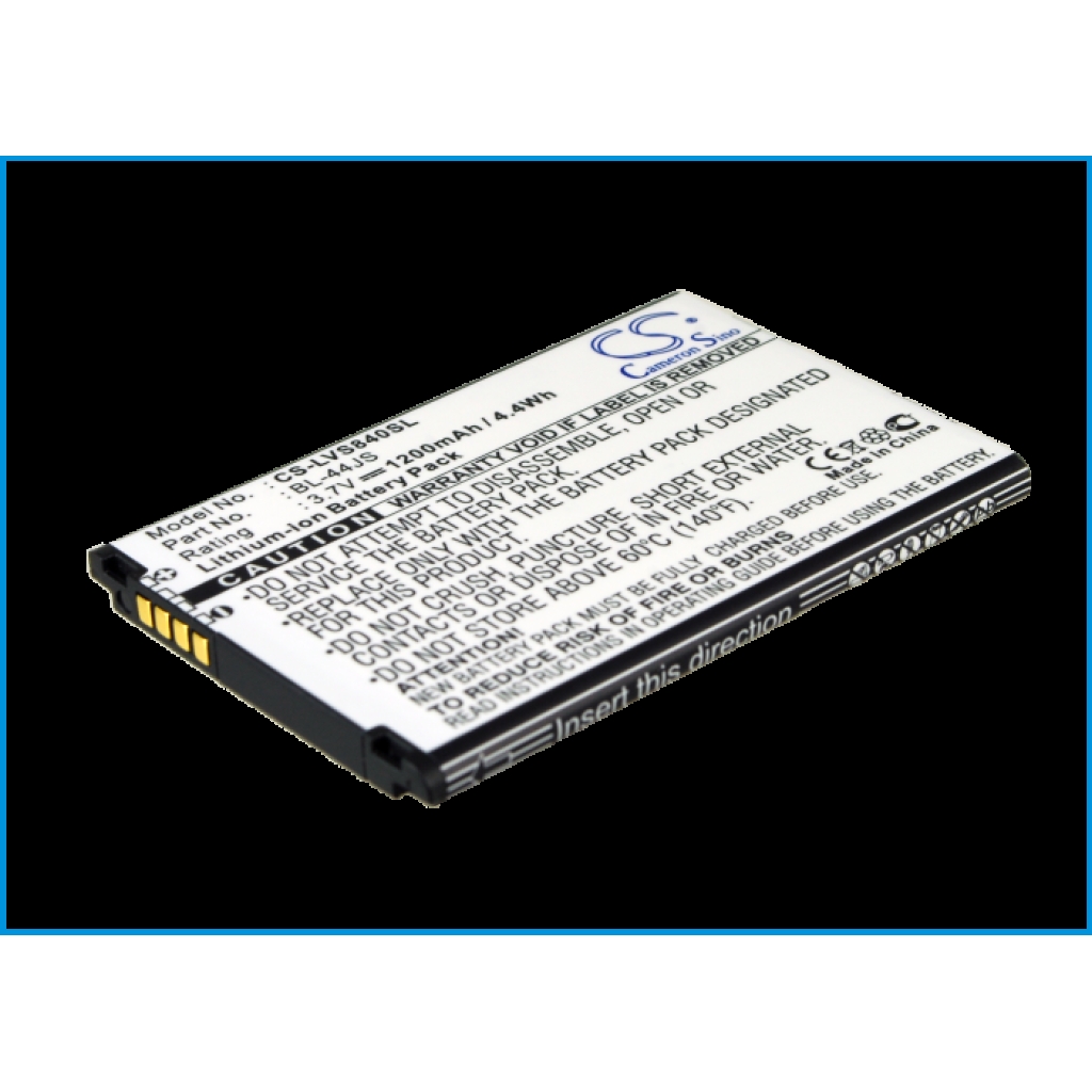 Compatible battery replacement for LG  EAC61680101, BL-A5JN, BL-44JS, EAC61838702