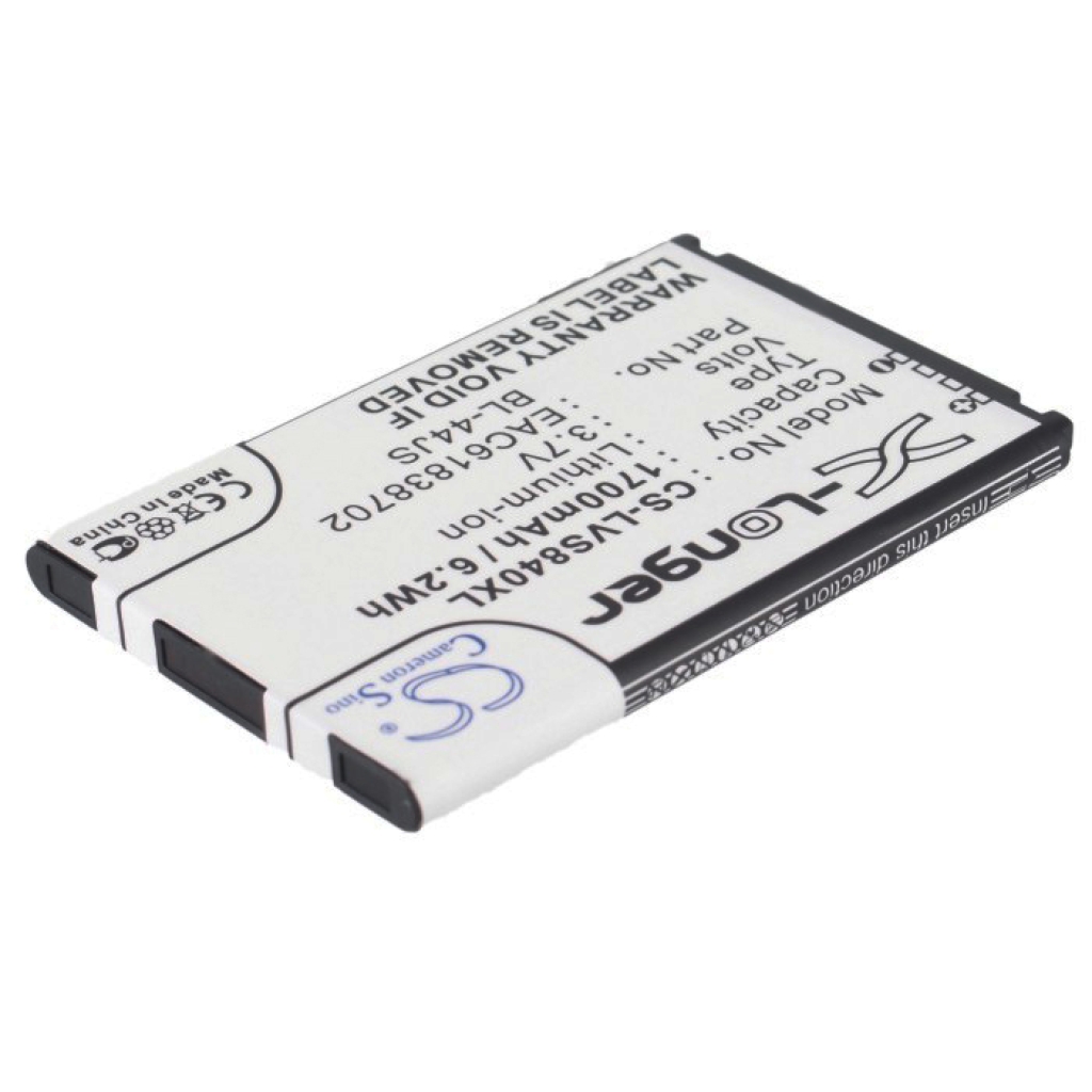 Compatible battery replacement for LG  EAC61838702, BL-44JS