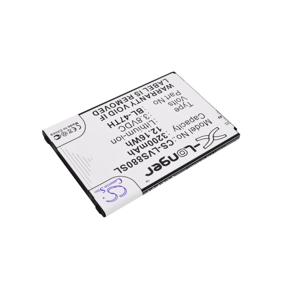 Compatible battery replacement for LG  EAC62298601, BL-47TH