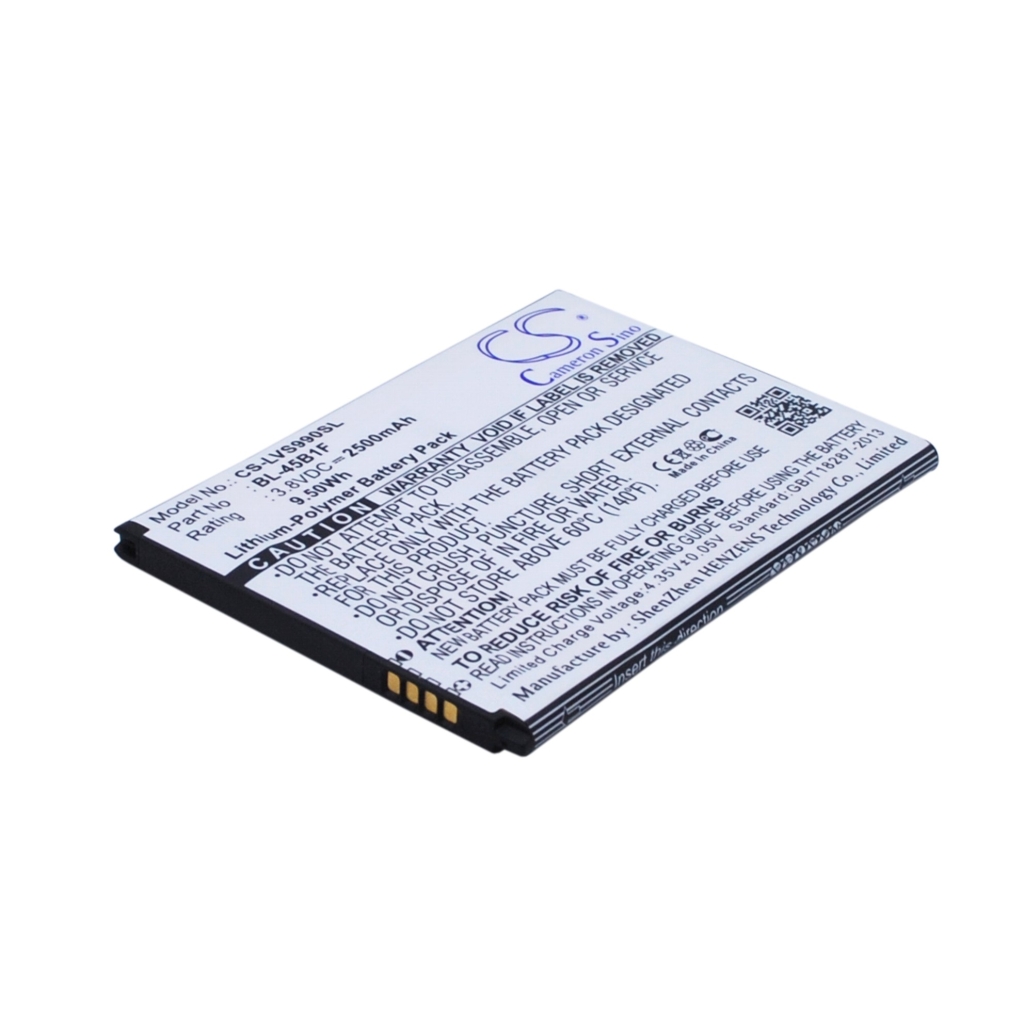 Compatible battery replacement for LG  EAC63118201, BL-45B1F, EAC63158401 AAC