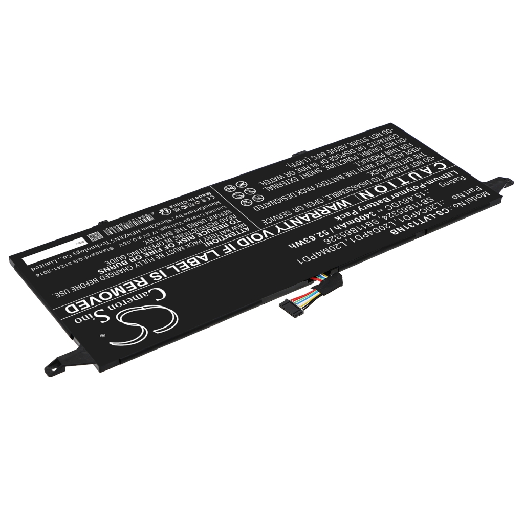 Compatible battery replacement for LENOVO  L20C4PD1, SB11B65326, SB11B65324, L20M4PD1, L20D4PD1