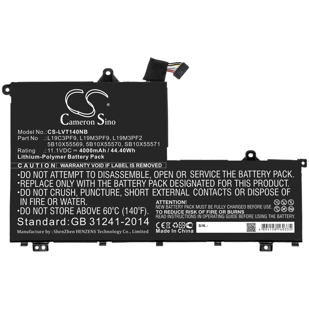 Battery Replaces L19C3PF1