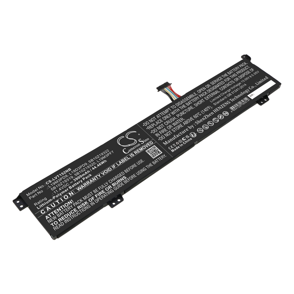 Compatible battery replacement for LENOVO  SB10Z19322, 5B10Z19319, L19M3PF7, L19M3PD9, L19D3PD9...