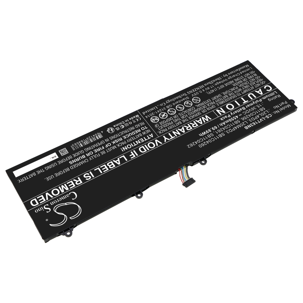 Compatible battery replacement for LENOVO  SB11C04260, L20M4PD3, L20L4PD3, 5B11C04261, SB11C04262...