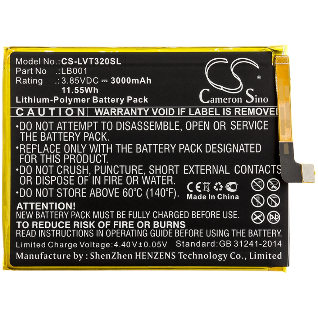 Mobile Phone Battery Lenovo CS-LVT320SL