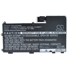 Compatible battery replacement for LENOVO  FRU 45N1091, 45N1088, ASM 45N1090, 3ICP7/64/84, LC P/N 121500077...