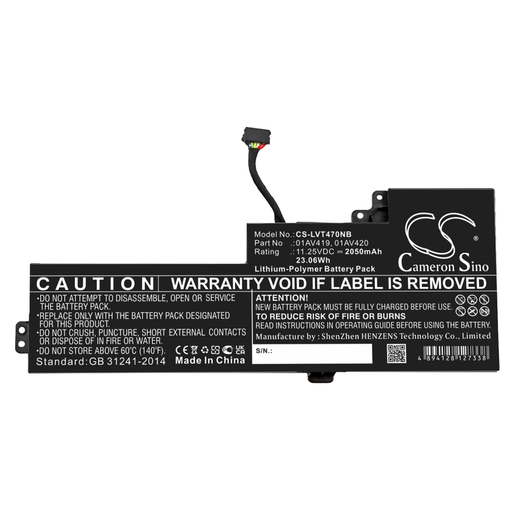 Notebook battery Lenovo CS-LVT470NB