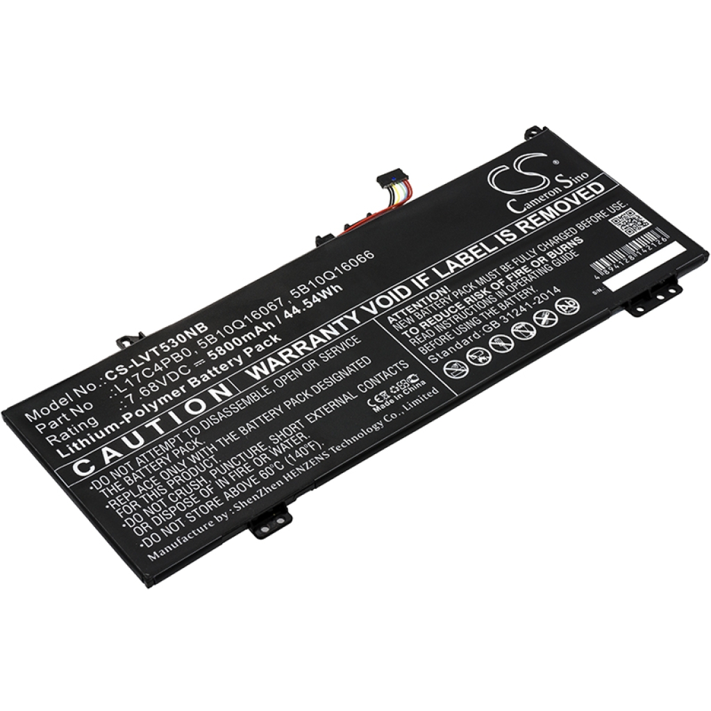 Compatible battery replacement for LENOVO  5B10W67403, 5B10Q22883, SB10W67331, 5B10Q16067, L17M4PB0...