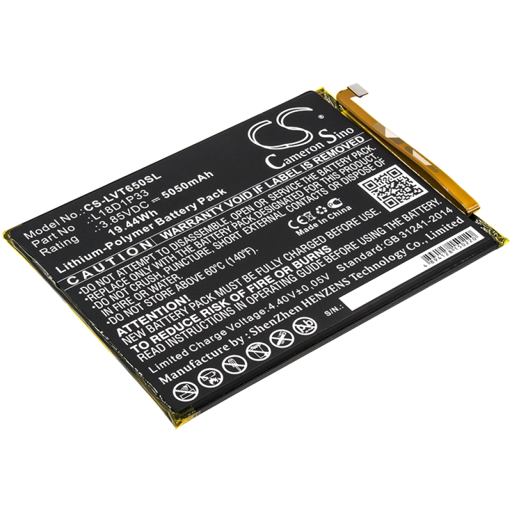 Tablet Battery Lenovo CS-LVT650SL