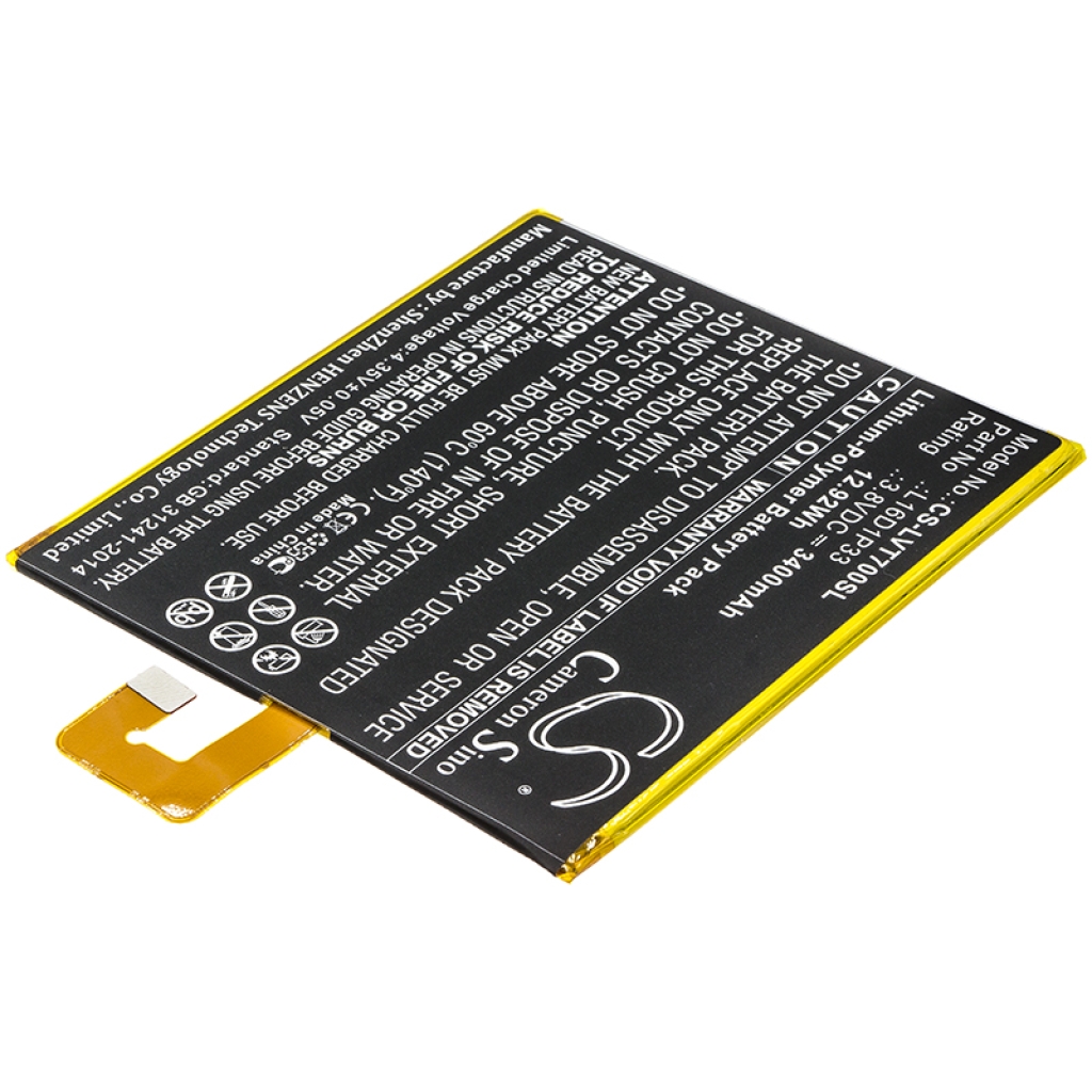 Compatible battery replacement for LENOVO  L16D1P33