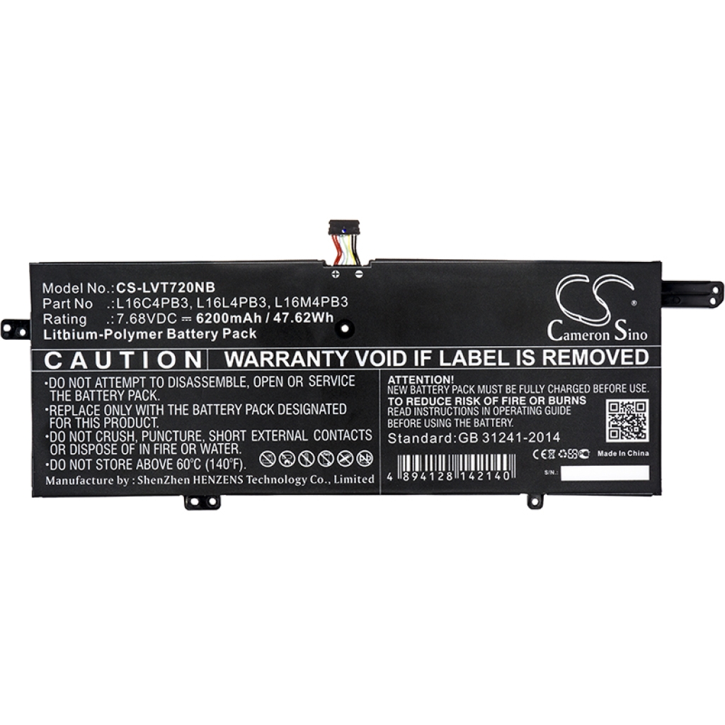 Notebook battery Lenovo CS-LVT720NB