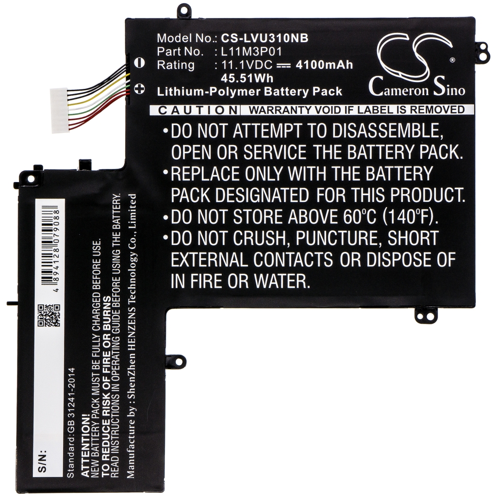 Notebook battery Lenovo CS-LVU310NB