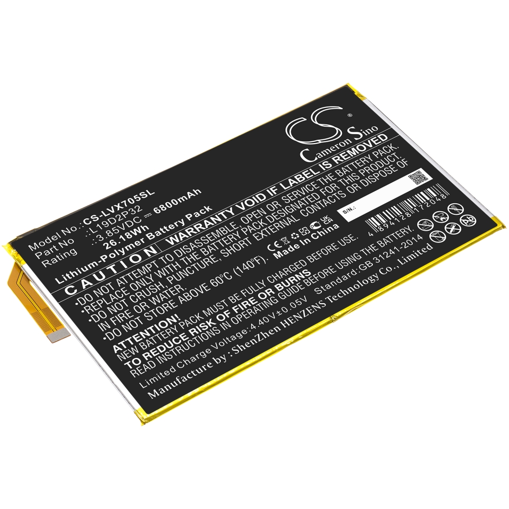 Tablet Battery Lenovo CS-LVX705SL