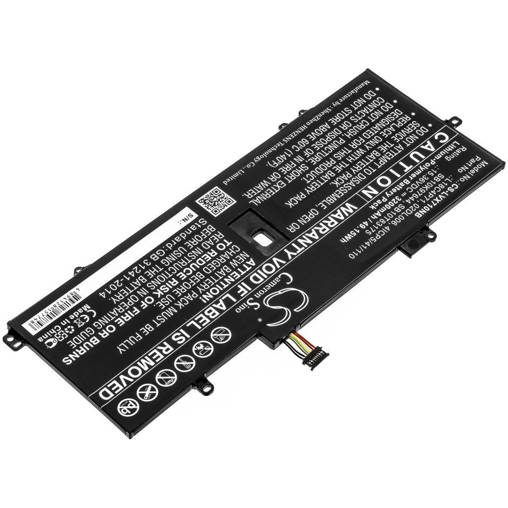 Compatible battery replacement for LENOVO  SB10K97643, 02DL006, SB10K97642, 02DL005L18L4P71, L18C4P71...