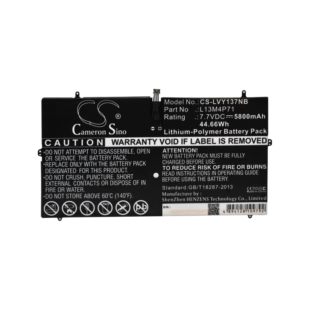 Notebook battery Lenovo CS-LVY137NB