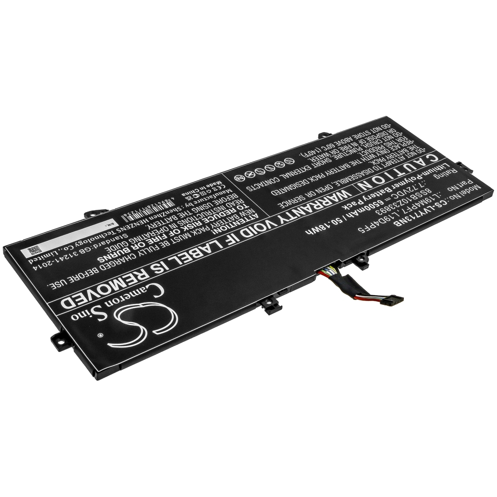 Compatible battery replacement for LENOVO  L19M4PF7, L19D4PF5, 8SSB10Z33893