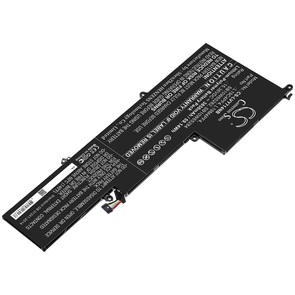 Compatible battery replacement for LENOVO  SB10W65282, 5B10W65273, L19M4PF4, L19C4PF4, 5B10W65297...