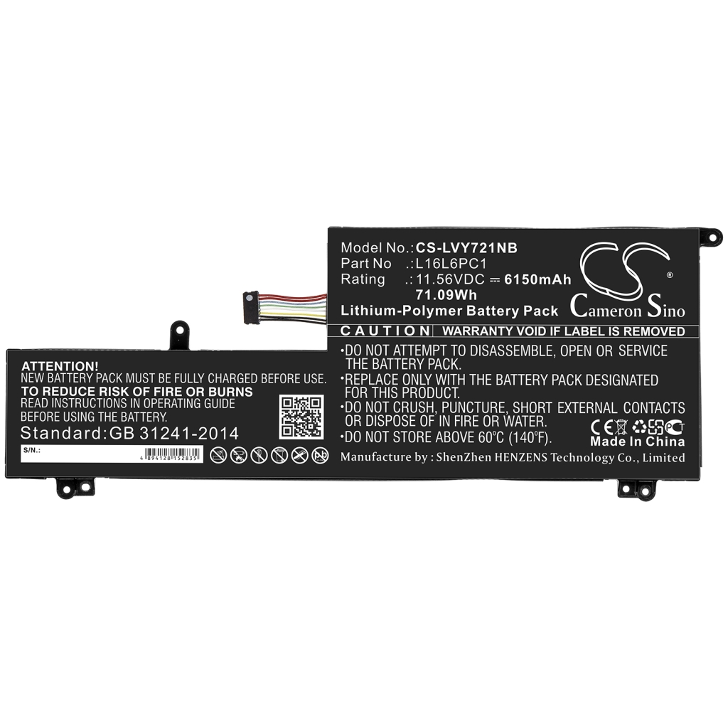 Notebook battery Lenovo CS-LVY721NB