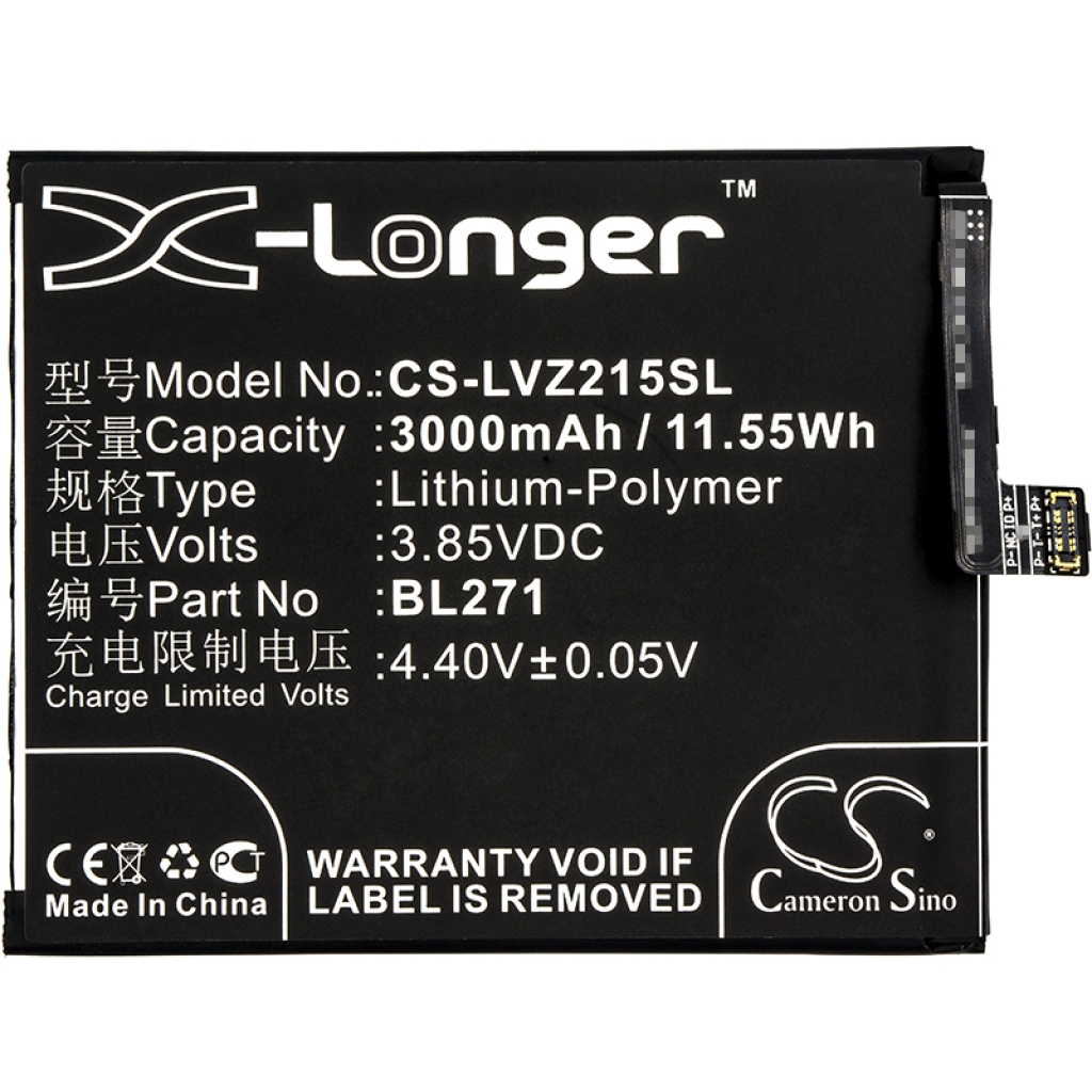 Compatible battery replacement for LENOVO  BL271