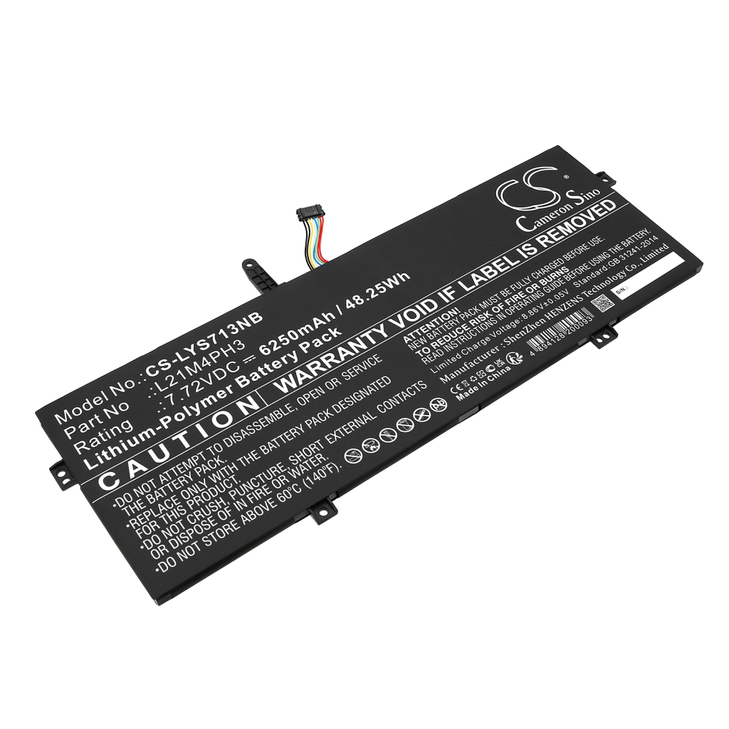 Compatible battery replacement for LENOVO  L21C4PH3, L21M4PH3, L21L4PH3, L21D4PH3